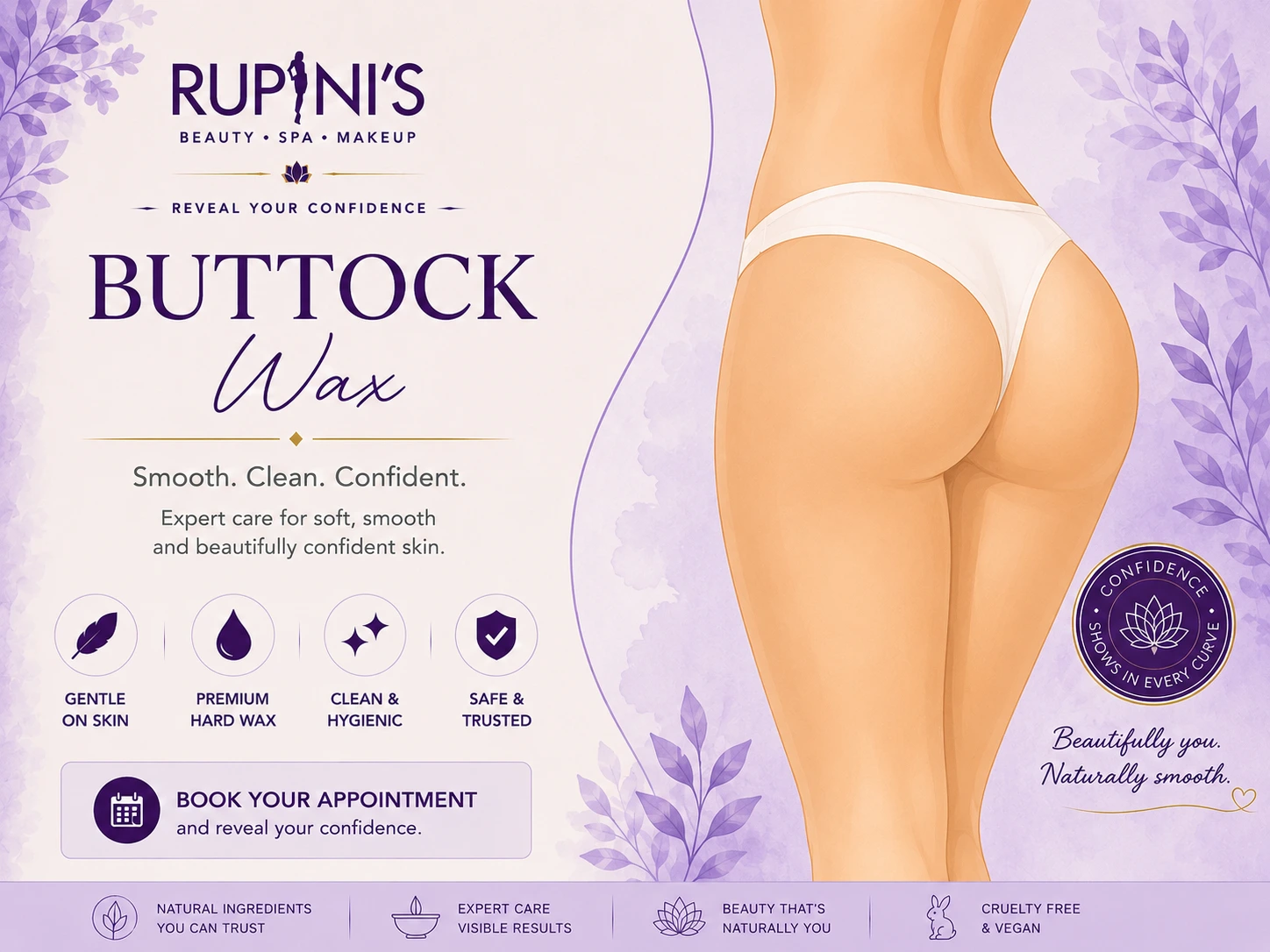 Buttock Wax