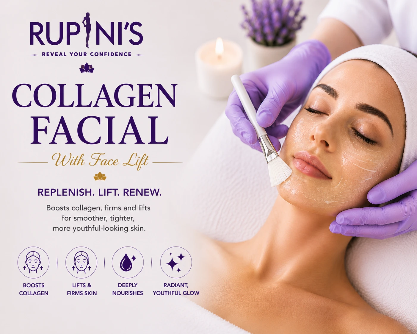Collagen Facial With Face Lift