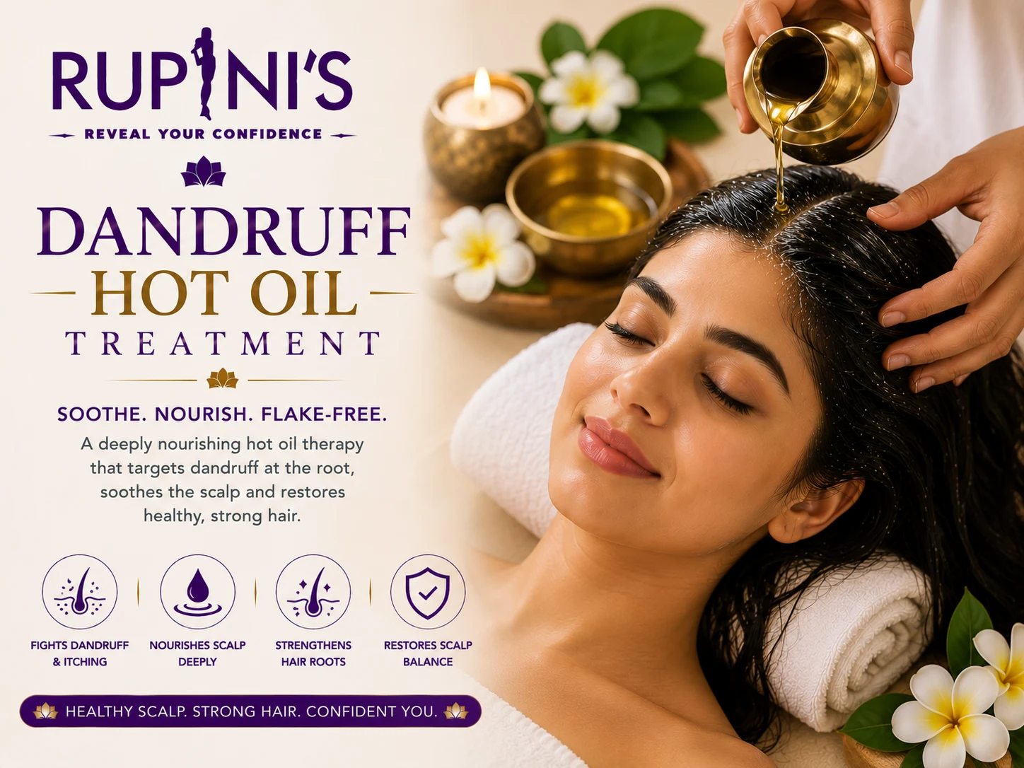 Dandruff Hot Oil Treatment