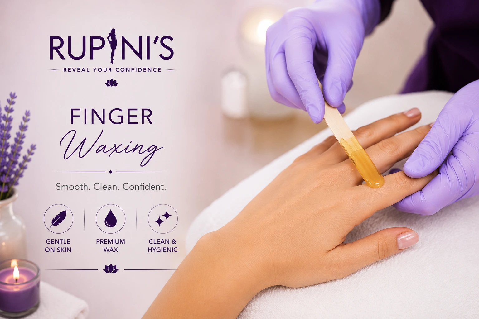 Finger Waxing