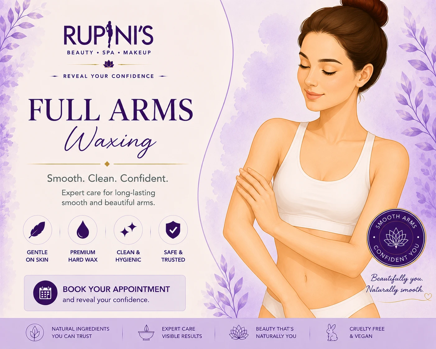 Full Arms Waxing