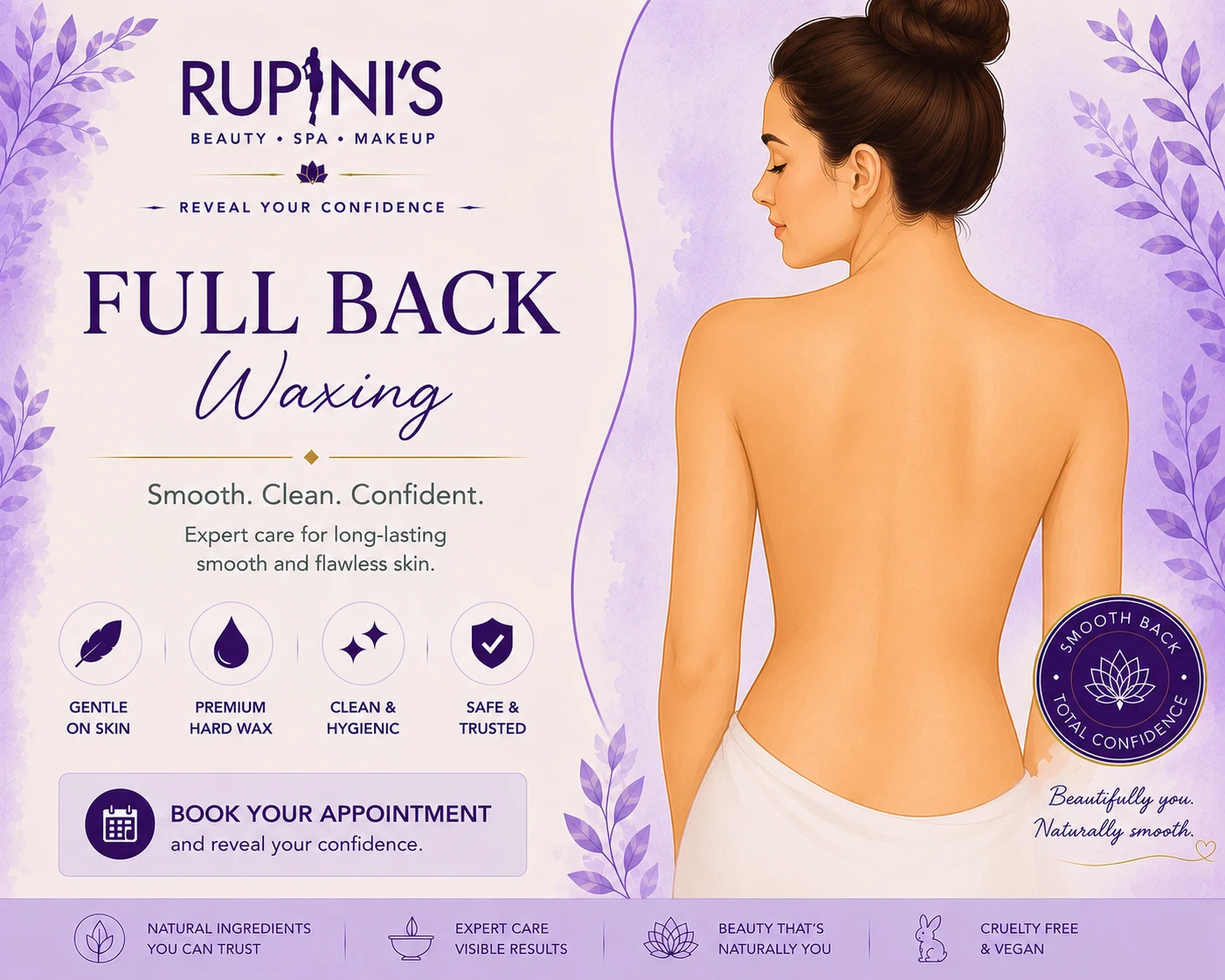 Full Back Waxing