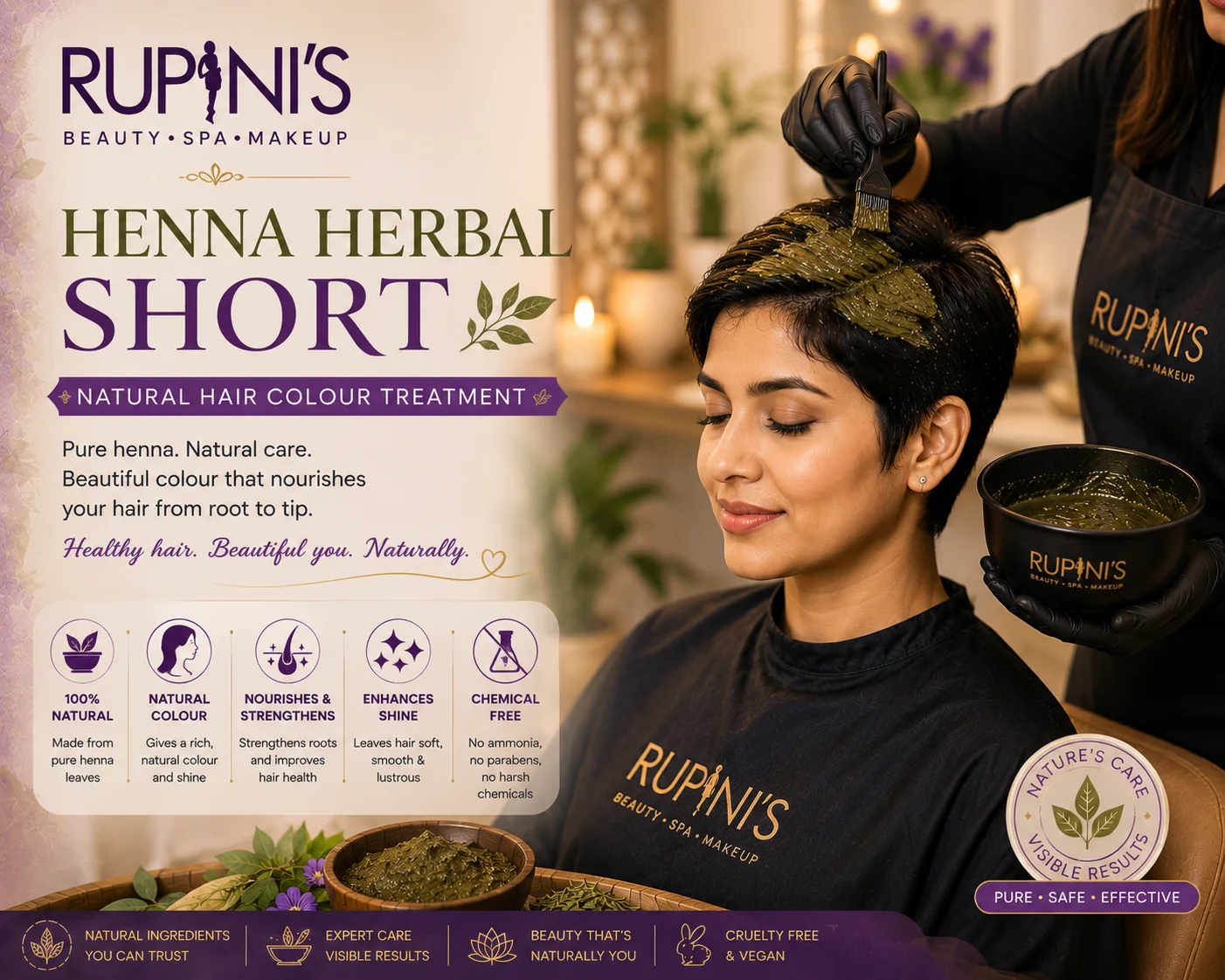 Henna Herbal Short