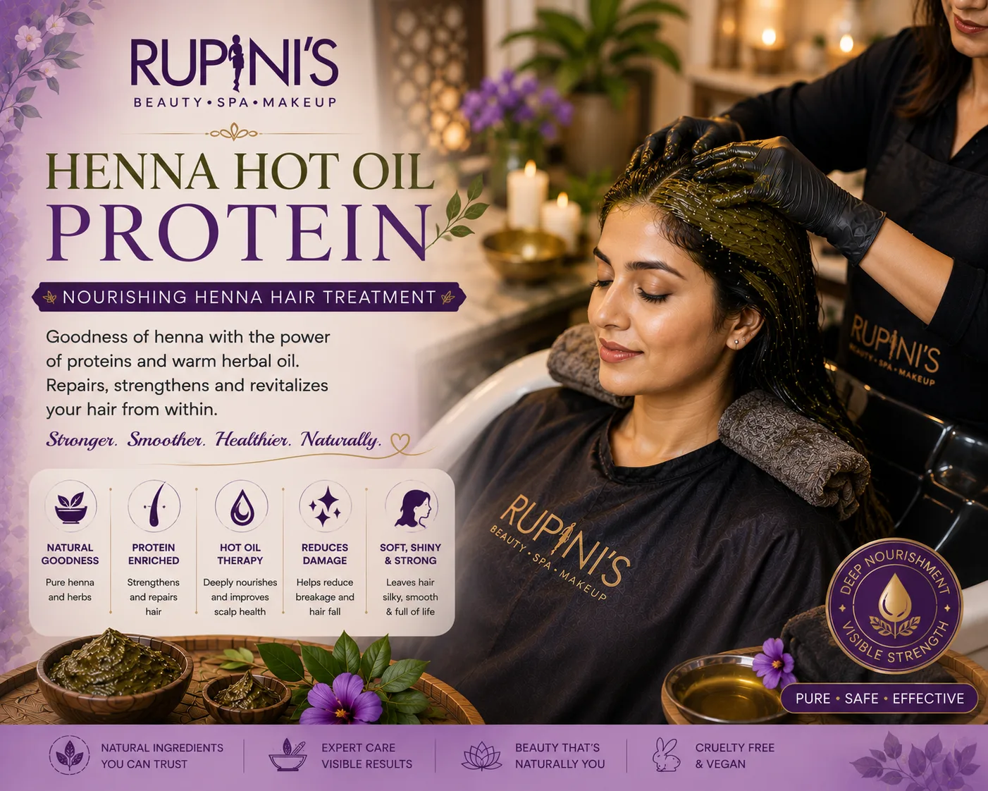 Henna Hot Oil Protein