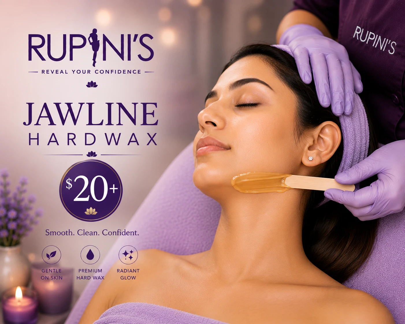 Jawline Hardwax $20 +