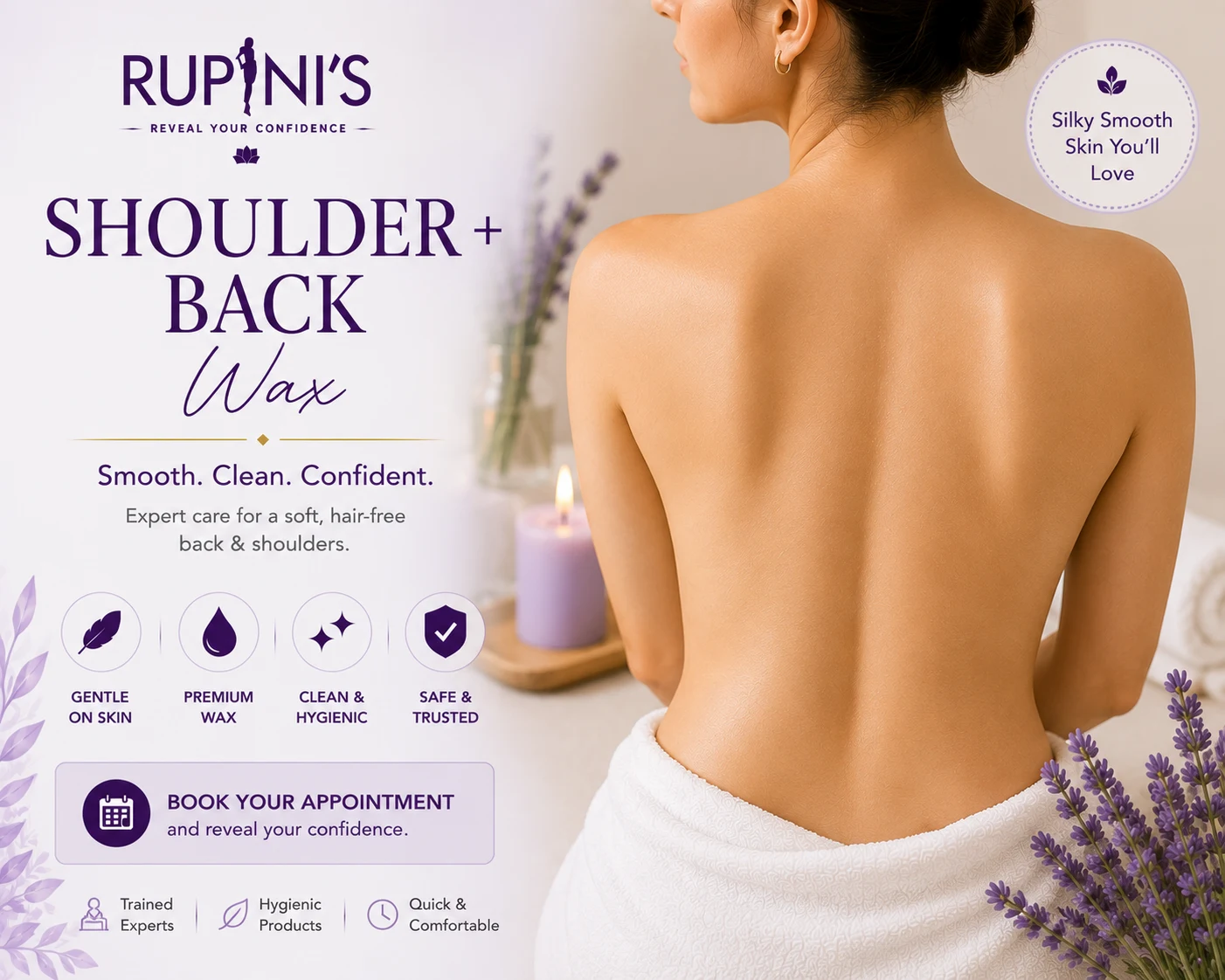 Shoulder + Back Wax