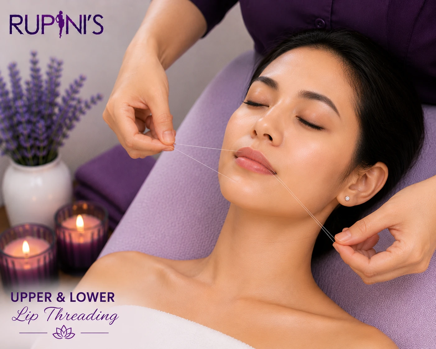 Upper & Lower Lip Threading